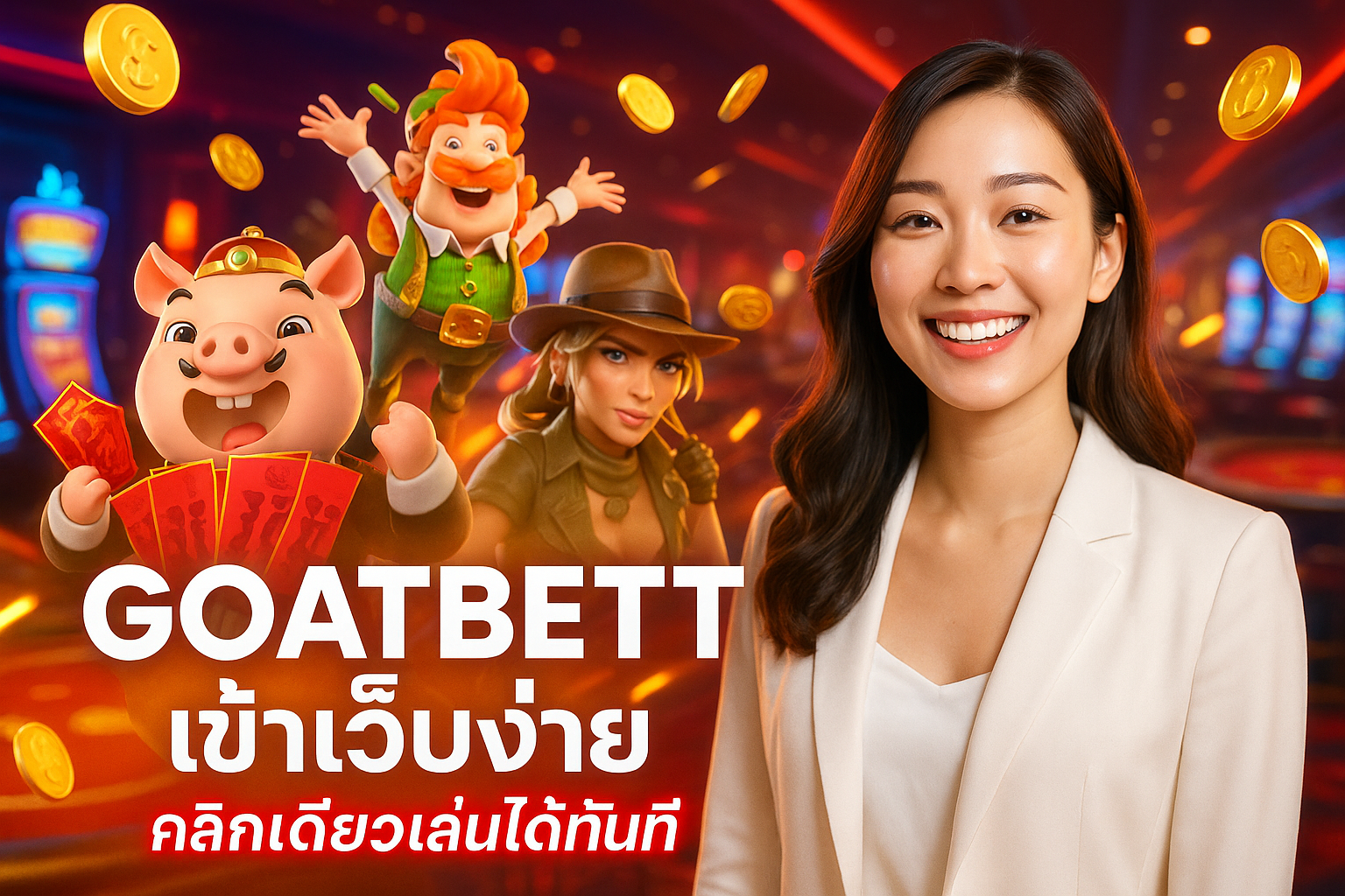 GOATBETT เข้าเว็บง่าย คลิกเดียวเล่นได้ทันที