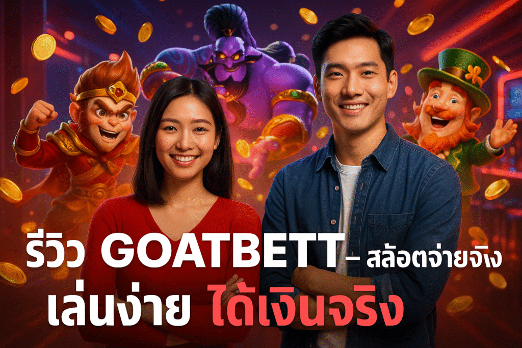 รีวิว GOATBETT สล็อตจ่ายจริง เล่นง่าย ได้เงินจริง